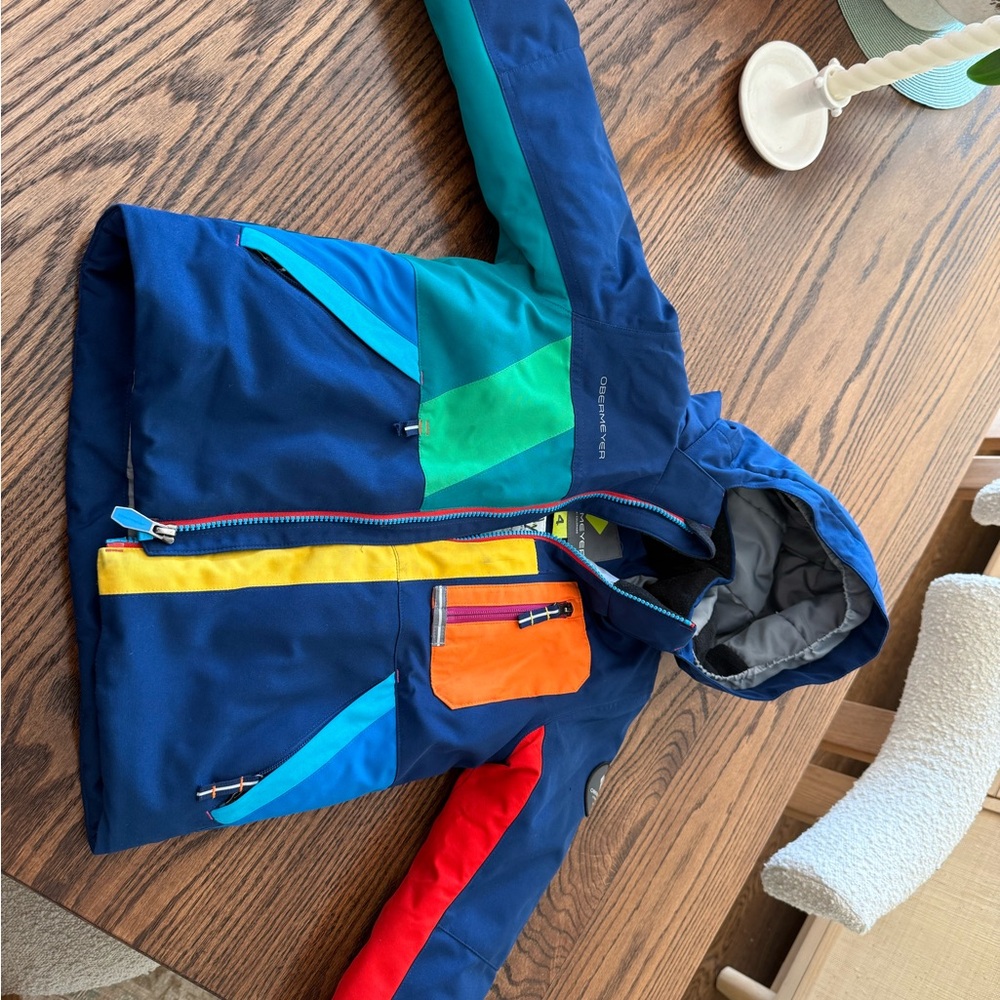 Colorful Obermyer Ski Coat